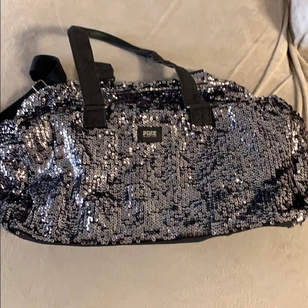 Large Sequin Weekender/Duffle bag from Pink by VS